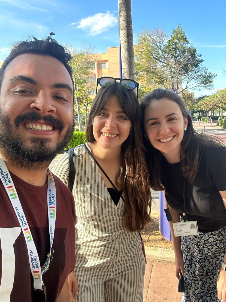 Com as Profas. Isabel A. Lázaro e Marciléia Zanatta