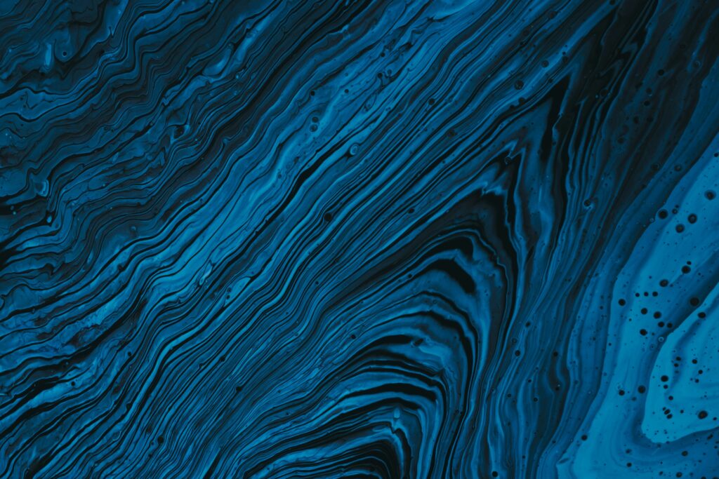 Textura marmorizada azul profunda